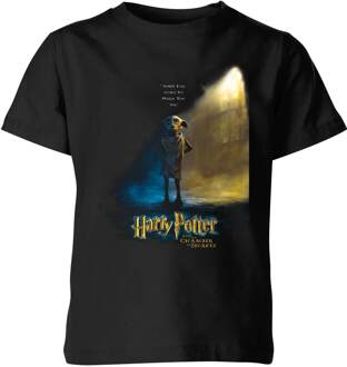 Harry Potter Chamber Of Secrets - Dobby Kids' T-Shirt - Black - 122/128 (7-8 jaar) Zwart - M