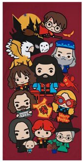 Harry Potter Charm Strandlaken (Veelkleurig) Groen - One Size