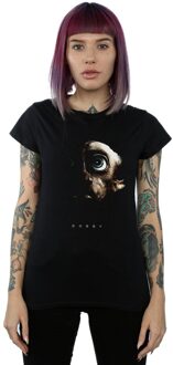 Harry Potter Dames/Dames Dobby Portret Katoenen T-Shirt (Zwart) - S