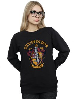Harry Potter Dames/Dames Gryffindor Sweatshirt (Zwart) - 2XL