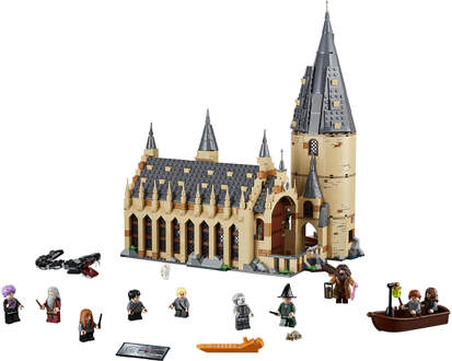 Harry Potter De Grote Zaal Van Zweinstein 75954 Multikleur