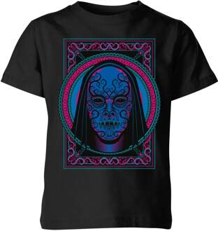 Harry Potter Death Mask kinder t-shirt - Zwart - 134/140 (9-10 jaar) - Zwart