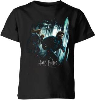 Harry Potter Deathly Hallows Part 1 Kids' T-Shirt - Black - 110/116 (5-6 jaar) Zwart - S