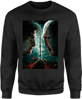 Harry Potter Deathly Hallows - Part 2 Sweatshirt - Black - M Zwart