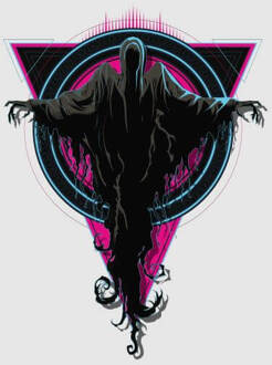 Harry Potter Dementor Neon dames t-shirt - Grijs - XXL