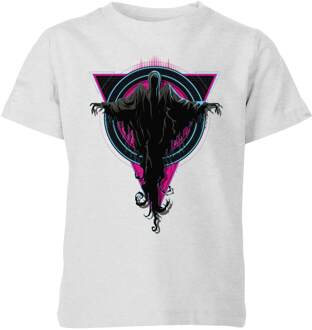 Harry Potter Dementor Neon kinder t-shirt - Grijs - 122/128 (7-8 jaar)