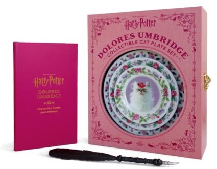 Harry Potter: Dolores Umbridge Collectible Cat Plate Set - Donald Lemke