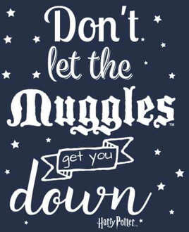 Harry Potter Don't Let The Muggles Get You Down Hoodie - Navy - L