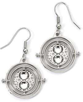 Harry Potter Earrings Time Turner (Silver Tone)