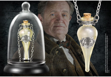 Harry Potter Felix Felicis Pendant and Display