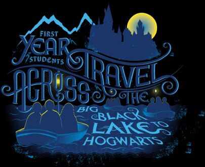 Harry Potter First Years t-shirt - Zwart - XL