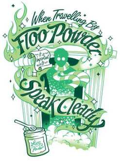 Harry Potter Floo Powder dames trui - Wit - L