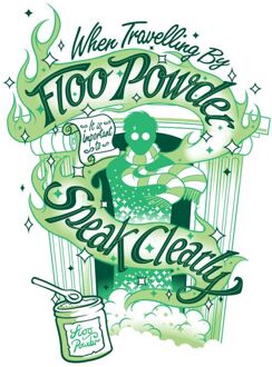 Harry Potter Floo Powder t-shirt - Wit - M