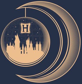 Harry Potter Globe Moon dames t-shirt - Navy - XXL
