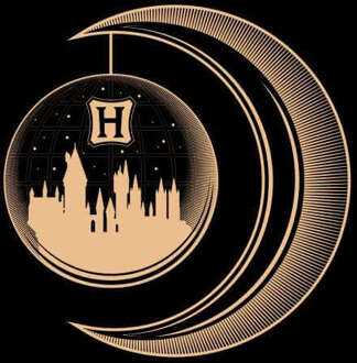 Harry Potter Globe Moon trui - Zwart - S