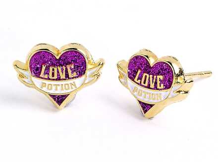 Harry Potter Gold plated Love Potion Stud Earrings Oorbellen
