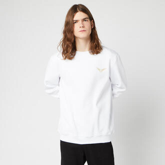 Harry Potter Golden Snitch Unisex Embroidered Sweatshirt - White - S Wit