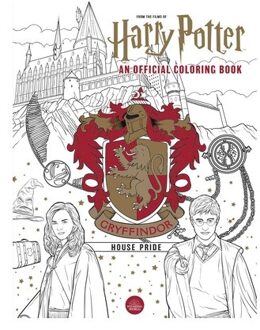 Harry Potter: Gryffindor House Pride: The Official Coloring Book - Harry Potter - Insight Editions