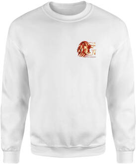 Harry Potter Gryffindor Sweatshirt - White - L Wit