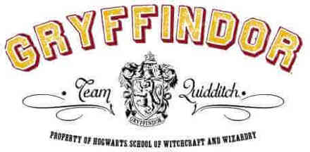 Harry Potter Gryffindor Team Quidditch T-shirt - Wit - L