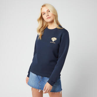 Harry Potter Gryffindor Unisex Embroidered Sweatshirt - Navy - L Blauw