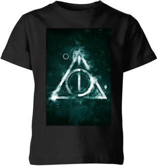 Harry Potter Hallows Painted kinder t-shirt - Zwart - 98/104 (3-4 jaar)