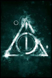 Harry Potter Hallows Painted trui - Zwart - XXL - Zwart
