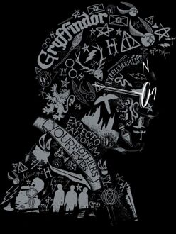 Harry Potter Harry Potter Head t-shirt - Zwart - L