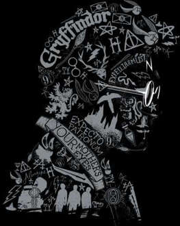 Harry Potter Harry Potter Head trui - Zwart - S