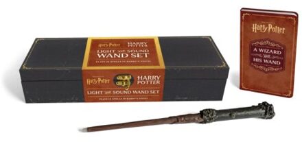 Harry Potter: Harry Potter Light And Sound Wand Set: Plays 12 Spells In Harry's Voice! - Donald Lemke