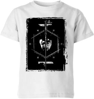 Harry Potter Harry Voldermort Wand kinder t-shirt - Wit - 98/104 (3-4 jaar)