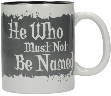 Harry Potter: He who must not be named - White and Black Mug
