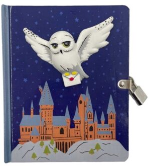 Harry Potter: Hedwig Squishy Lock & Key Diary - Harry Potter - Insight Editions