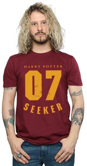 Harry Potter Heren Seeker 07 T-Shirt (Bourgondië) Bourgogne - 2XL