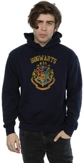 Harry Potter Heren Zweinstein Varsity Hoodie (Marineblauw) - maat 2XL Navy