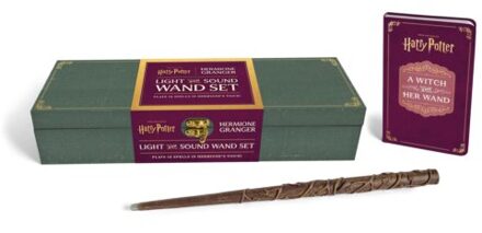 Harry Potter: Hermione Granger Light And Sound Wand Set: Plays 12 Spells In Hermione's Voice! - Donald Lemke