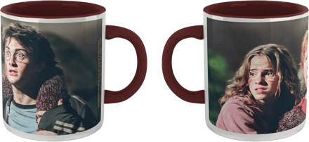 Harry Potter Hermione Ron And Harry Mug - Burgundy Wijnrood