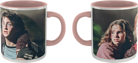 Harry Potter Hermione Ron And Harry Mug - Pink Roze