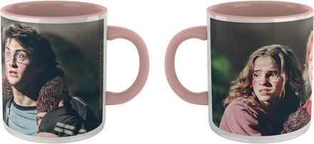 Harry Potter Hermione Ron And Harry Mug - Pink Roze