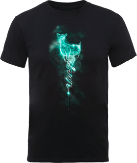 Harry Potter Hinde Always Patronus Heren T-shirt - Zwart - M