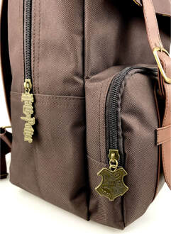 Harry Potter Hogwarts Copper Brown Backpack Rugtas 37cm