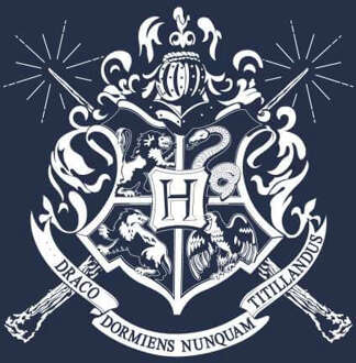 Harry Potter Hogwarts House Crest Hoodie - Navy - L