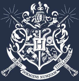 Harry Potter Hogwarts House Crest Hoodie - Navy - XXL