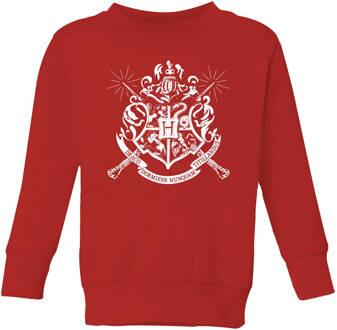 Harry Potter Hogwarts House Crest Kids' Sweatshirt - Red - 98/104 (3-4 jaar) Rood - XS
