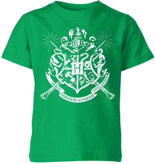 Harry Potter Hogwarts House Crest Kids' T-Shirt - Green - 110/116 (5-6 jaar) - Groen - S