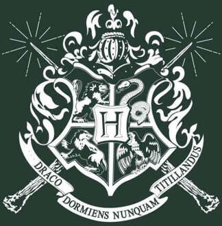 Harry Potter Hogwarts House Crest Men's T-Shirt - Green - L - Groen