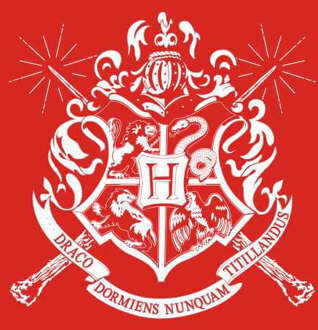 Harry Potter Hogwarts House Crest Men's T-Shirt - Red - L - Rood