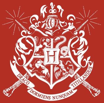 Harry Potter Hogwarts House Crest Men's T-Shirt - Red - M Rood