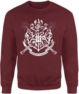 Harry Potter Hogwarts House Crest Sweatshirt - Burgundy - L Rood