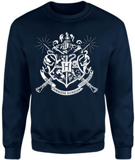 Harry Potter Hogwarts House Crest Sweatshirt - Navy - L - Navy blauw